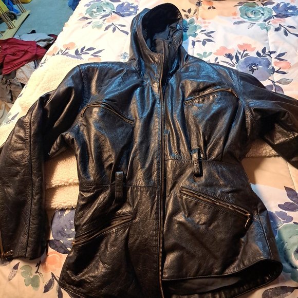 Vintage Wilsons Leather woman's coat - Picture 3 of 5